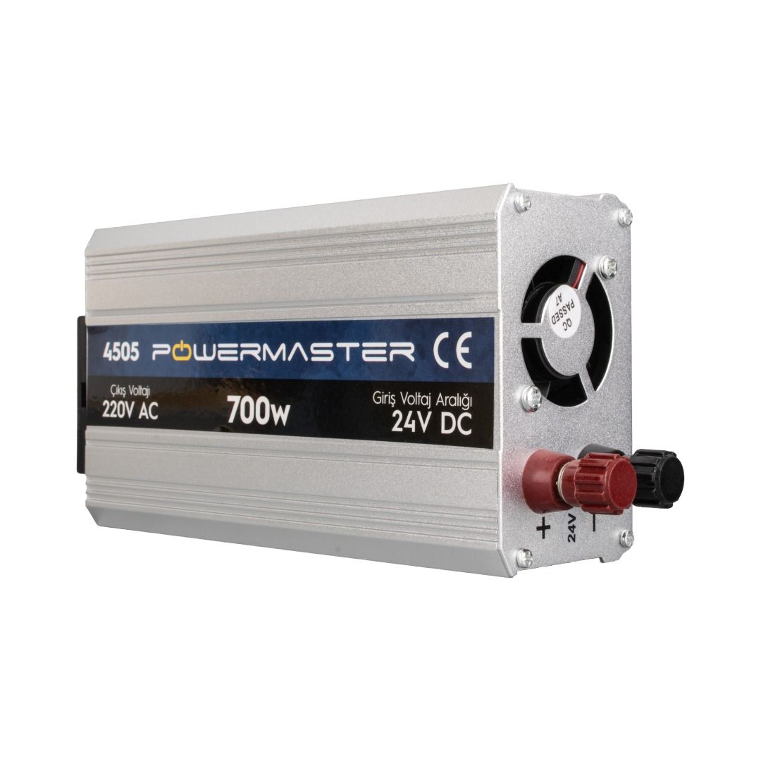  POWERMASTER PM-4505 24 VOLT 700 WATT MODIFIED SINUS İNVERTER