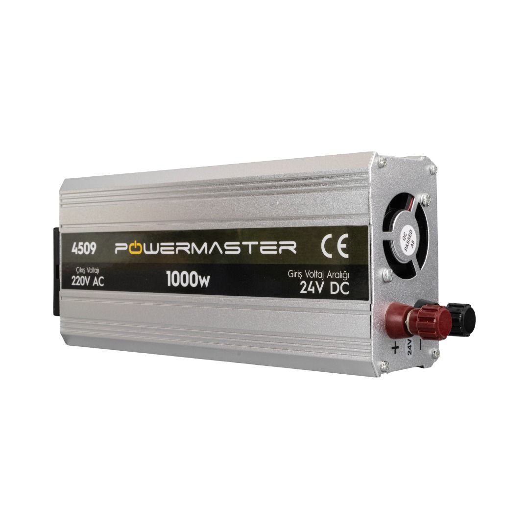  POWERMASTER PM-4509 24 VOLT 1000 WATT MODIFIED SINUS İNVERTER