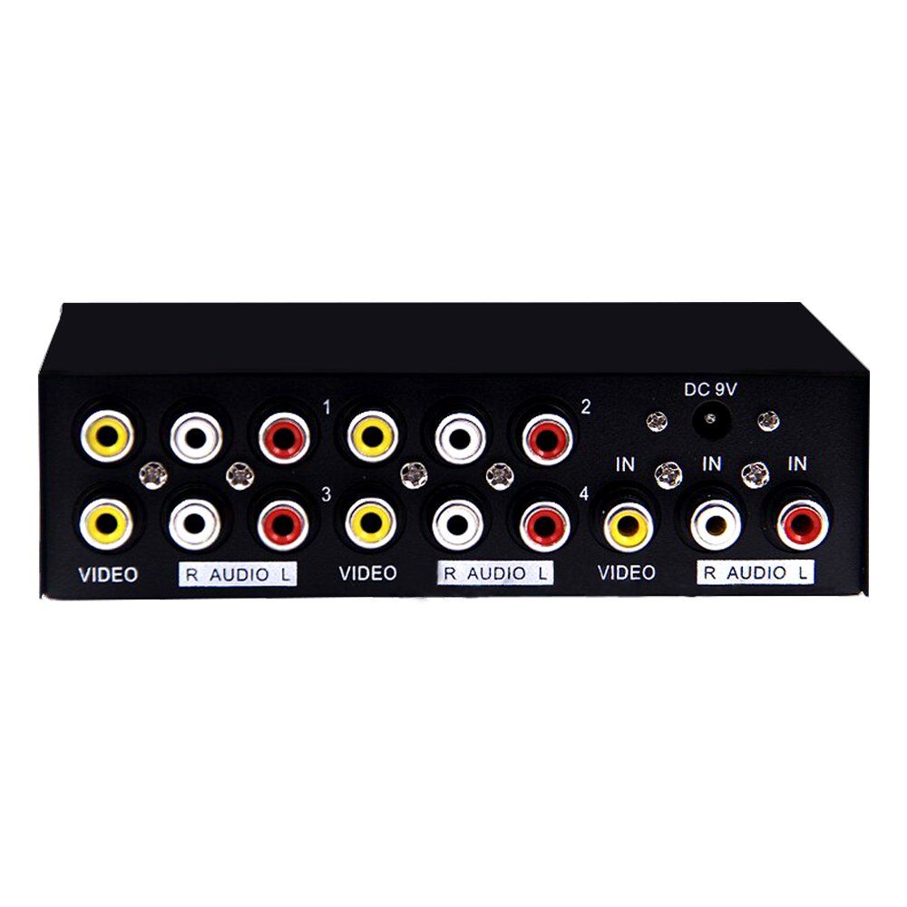  POWERMASTER PM-4831 4 PORT VIDEO AUDIO SPLITTER DAĞITICI