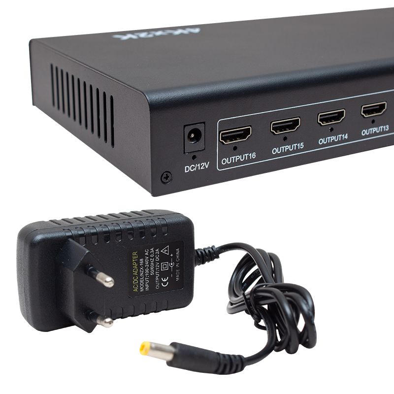  POWERMASTER PM-4948 16 PORT 1080P 4KX2K 3D 16 PORT HDMI SPLITTER DAĞITICI