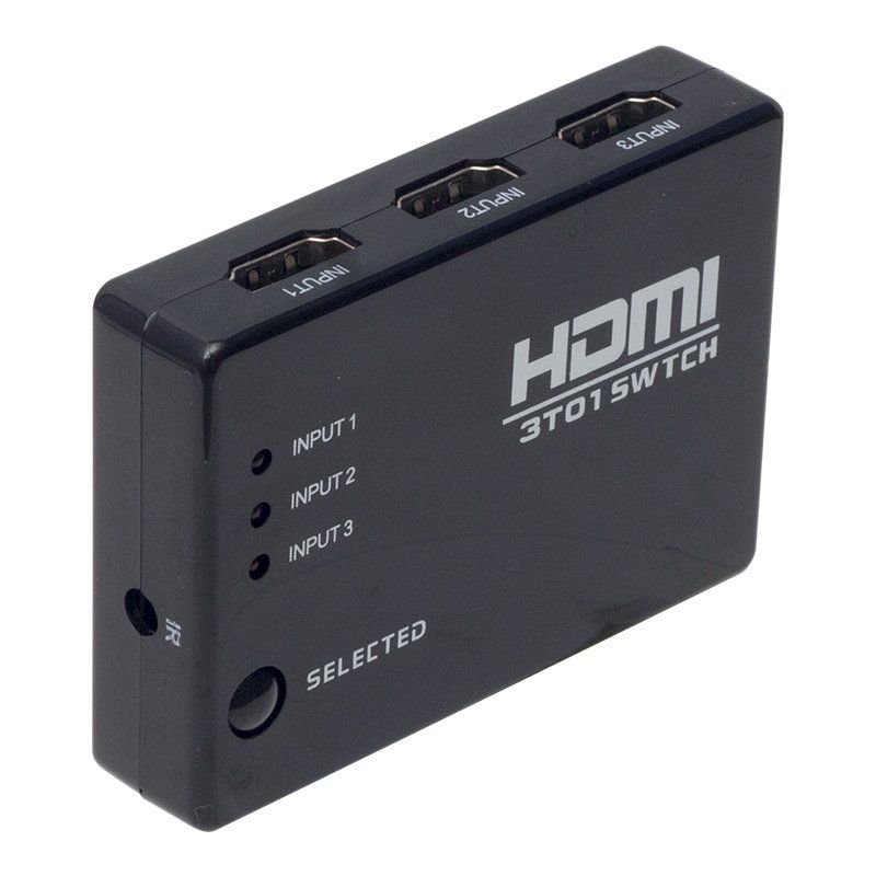  POWERMASTER PM-6853 3 GİRİŞ 1 ÇIKIŞ HDMI SWITCHER TOPLAYICI KUMANDALI ADAPTÖRSÜZ