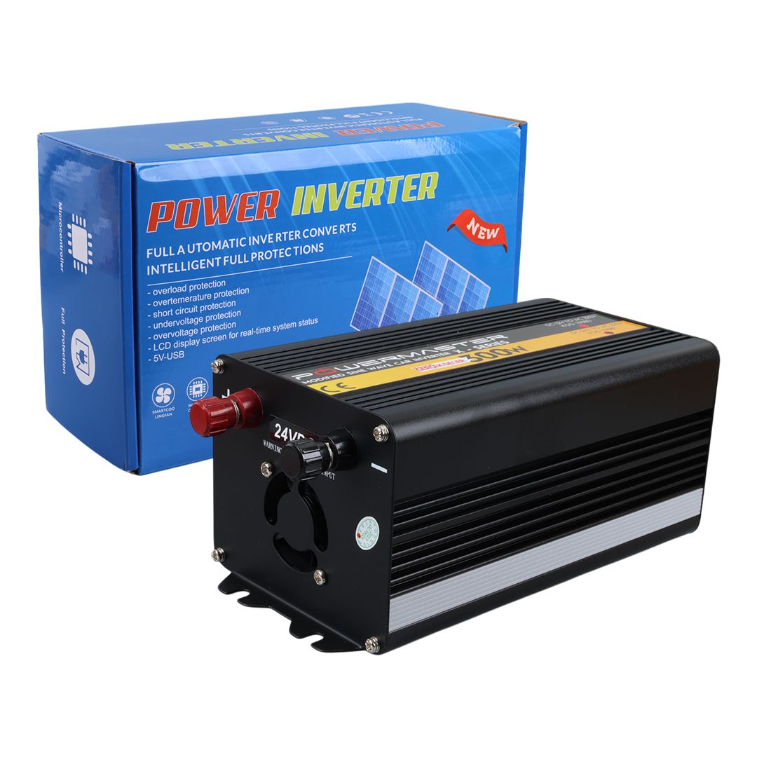  POWERMASTER PWR300-24 TEK DIGITAL EKRAN 24 VOLT 300 WATT MODIFIED SINUS WAVE İNVERTER