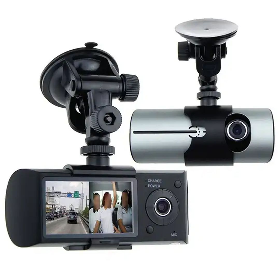 Powermaster R300 GPS'li Çift Kameralı Araç İçi DVR Kamera Set (32 GB Kart Destekli)