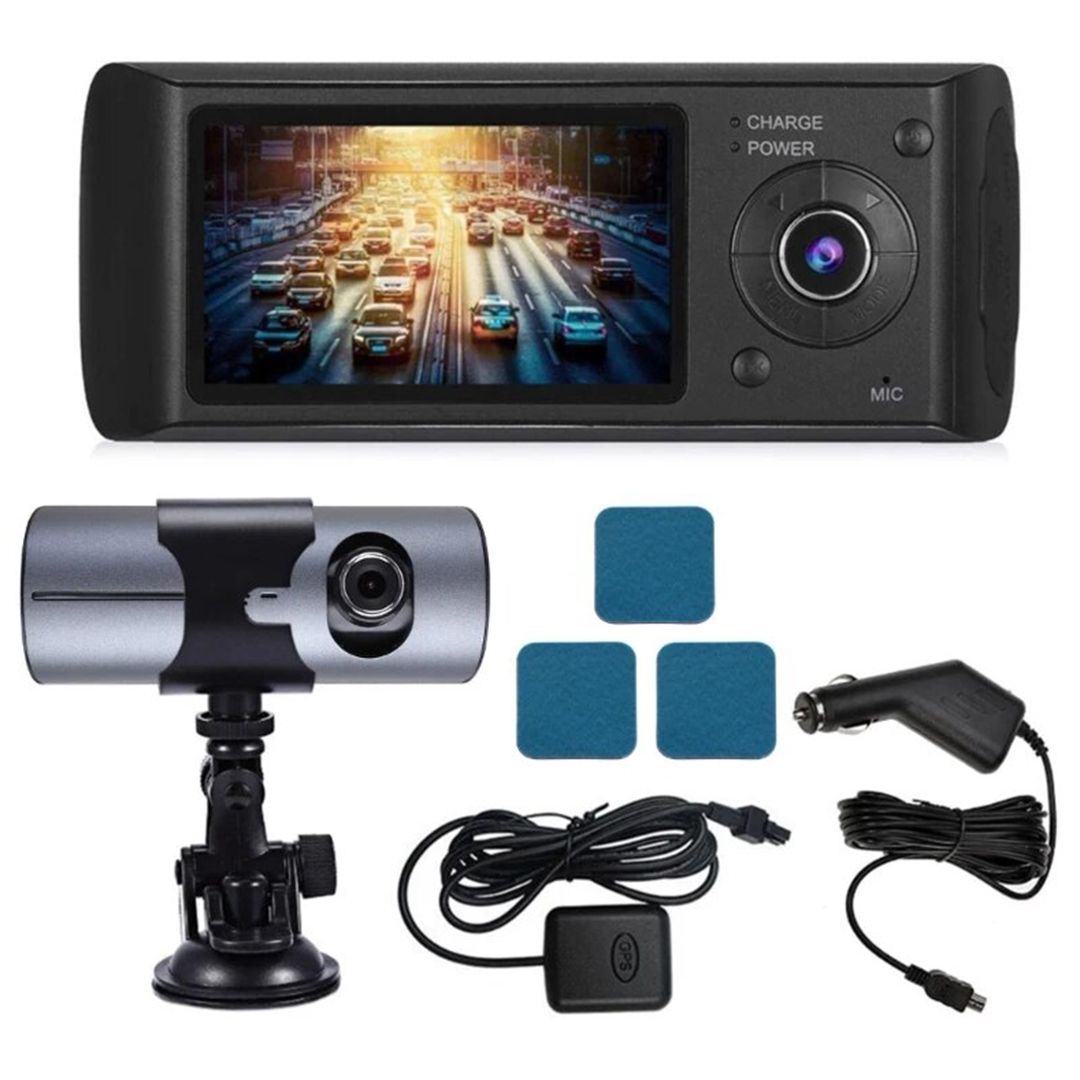  Powermaster R300 GPS'li Çift Kameralı Araç İçi DVR Kamera Set (32 GB Kart Destekli)