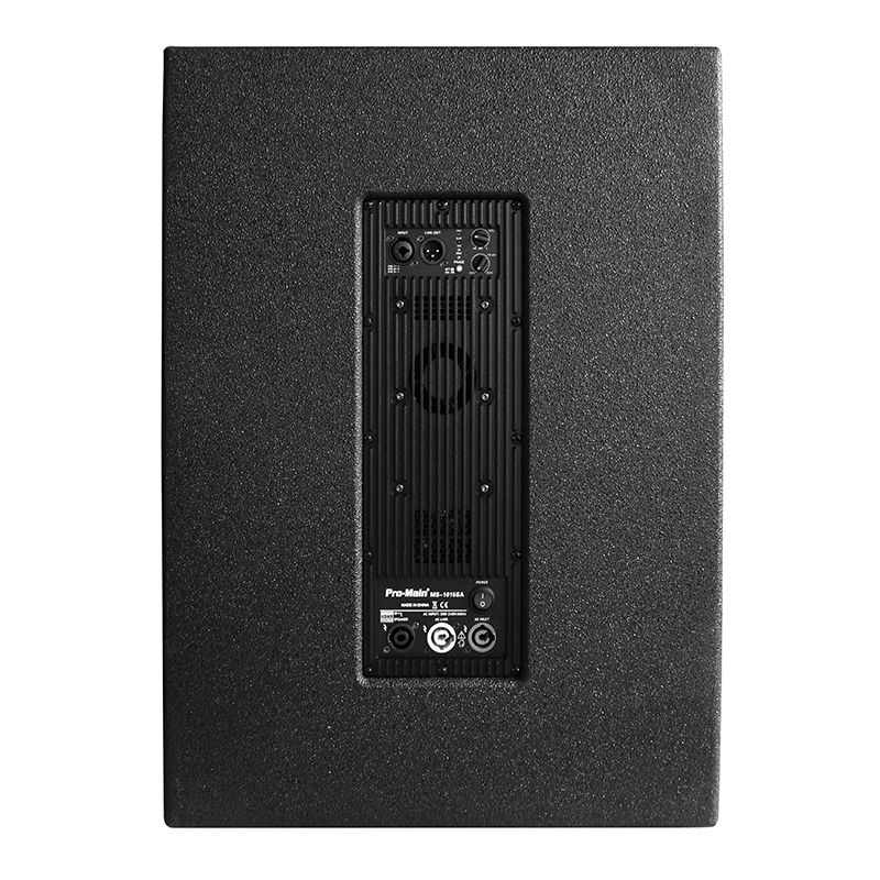 PROMAIN MS-1015SA 1000W 38 CM AKTİF AHŞAP KABİN HOPARLÖR
