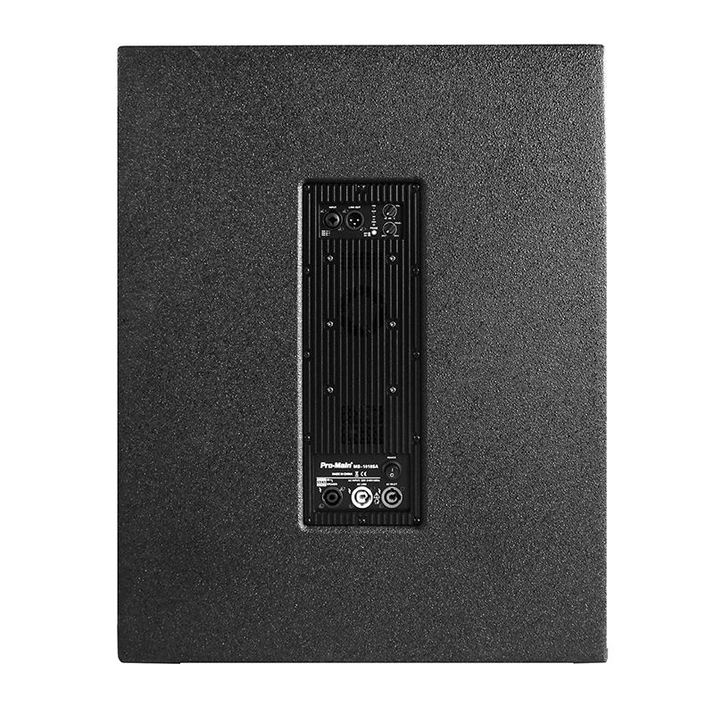  PROMAIN MS-1018SA 1200W 46 CM AKTİF SUBWOOFER( 220V ÖZEL POWER KABLOSU  VERİLECEK)
