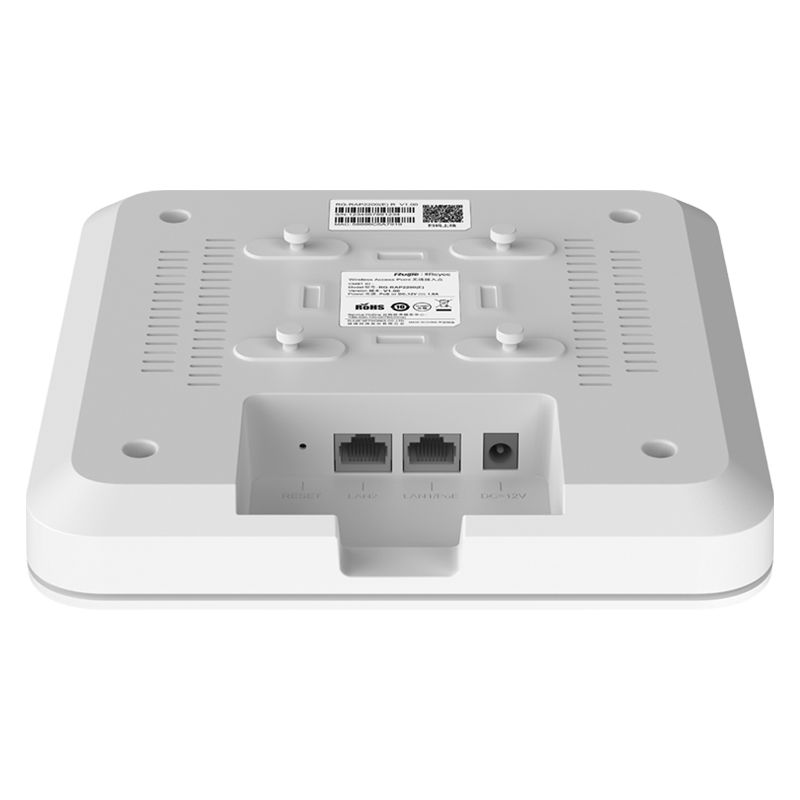  RUIJIE REYEE RG-RAP2200(F) AC1300 DUAL BAND (2.4 GHZ 400 MBPS/ 5 GHZ 867 MBPS) IC ORTAM ACCESS POINT