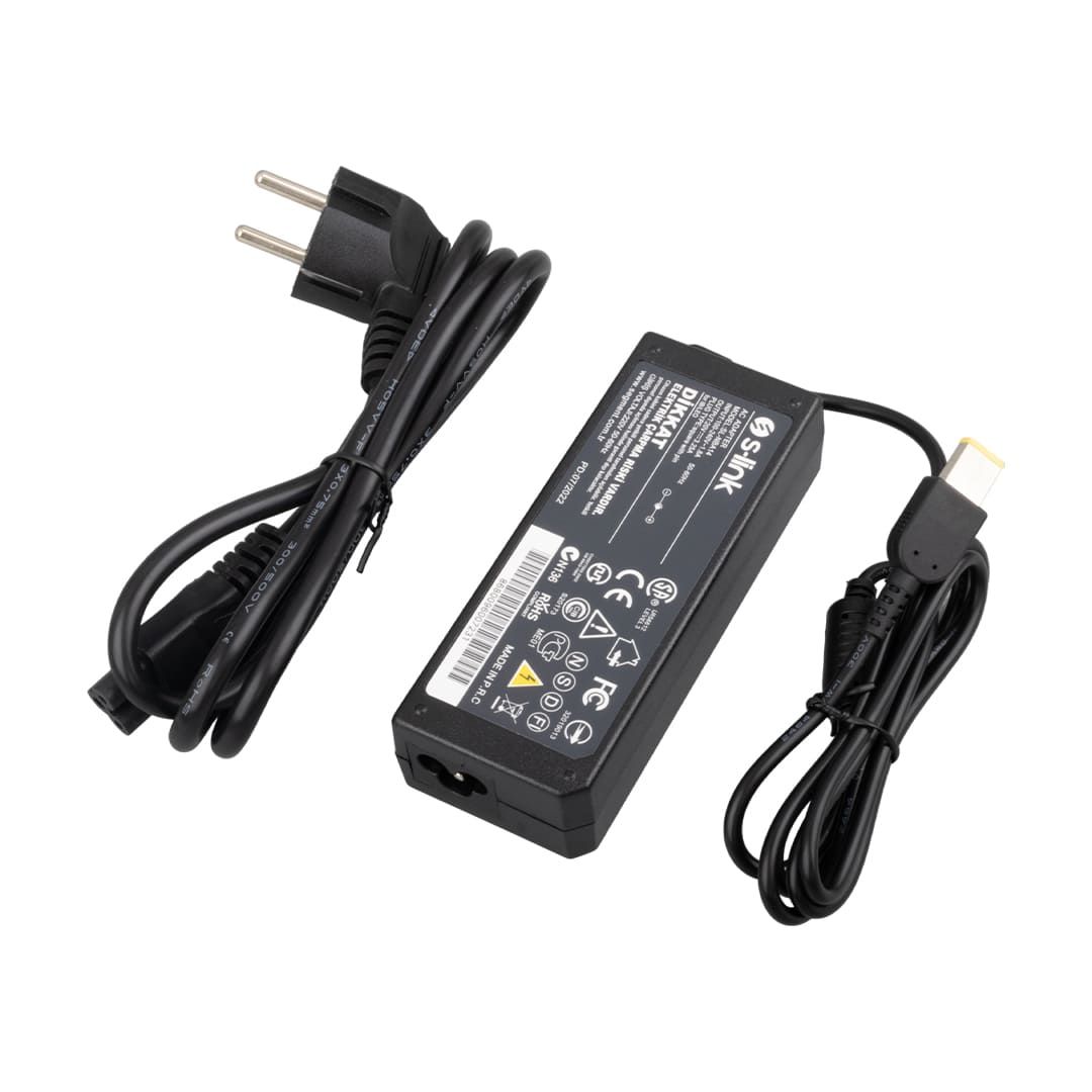  S-LINK SL-NBA14 20 VOLT 3.25 AMPER 65 WATT IBM LENOVO NOTEBOOK ADAPTÖR