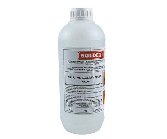 FLUX SOLDEX SR-33 TEMİZLİK G.MEYEN SIVI 1 LİTRE ( SR 3301 )