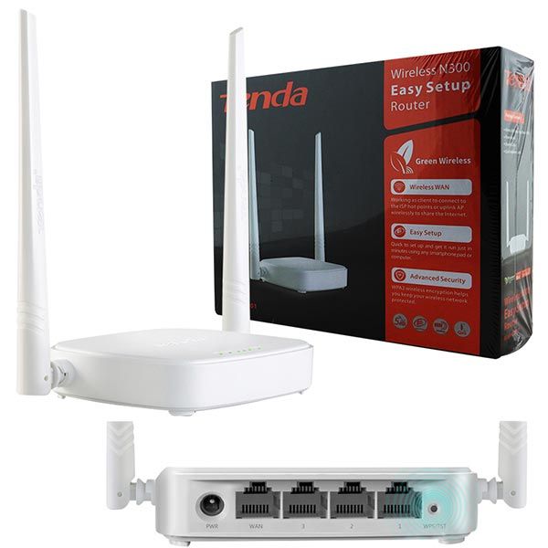  TENDA N301 4 PORT 300 MBPS ROUTER/AP/REPEATER