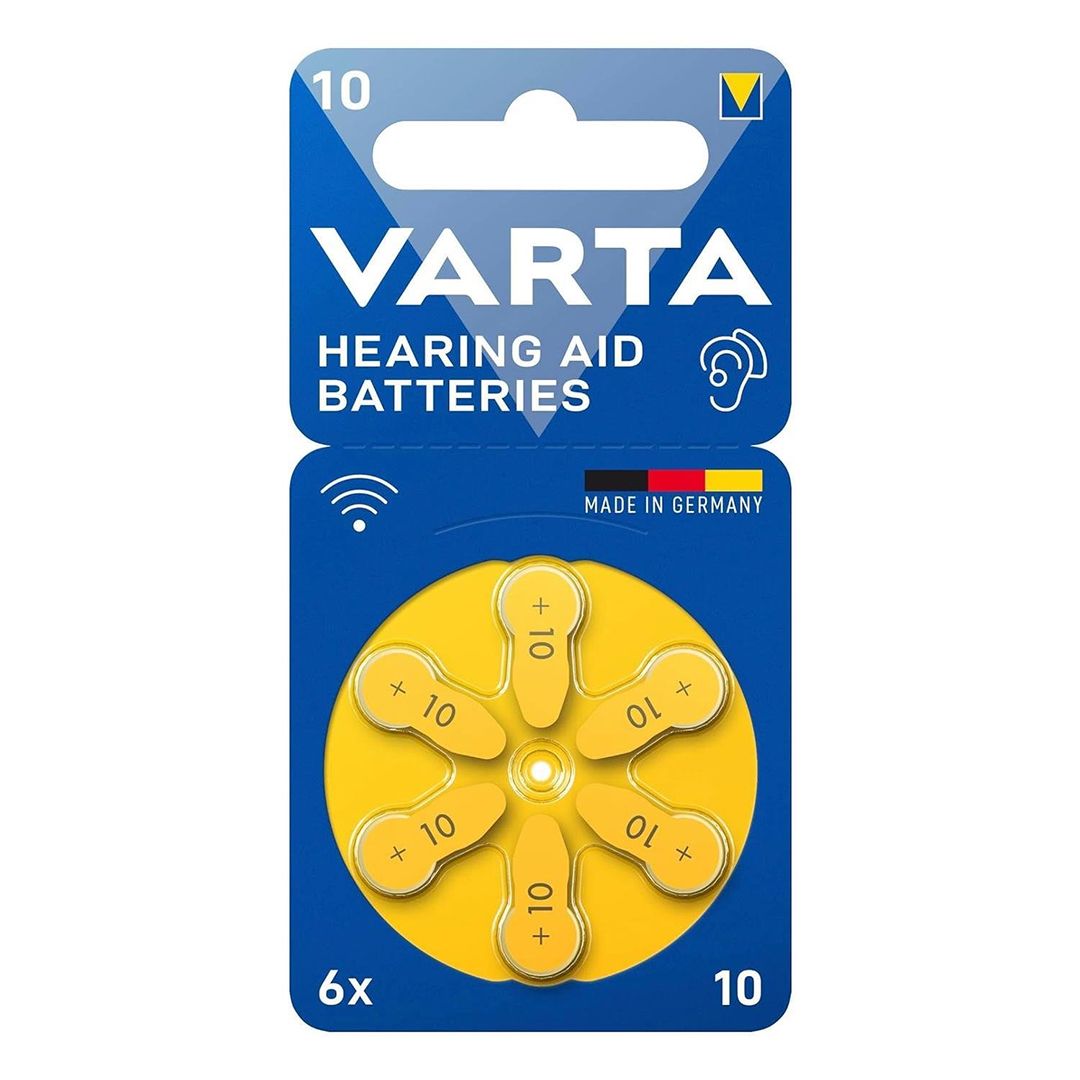  VARTA 10 NO KULAKLIK PİLİ 6LI PAKET