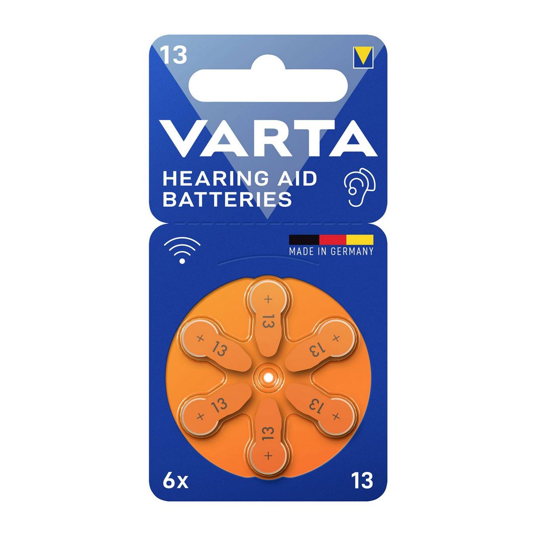 VARTA 13 NO KULAKLIK PİLİ 6LI PAKET