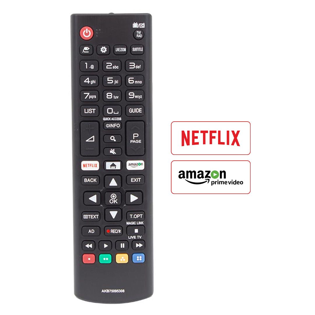 WEKO KL LG NETFLIX-AMAZON TUŞLU LCD-LED TV KUMANDA (AKB75095308CAS65BN708)