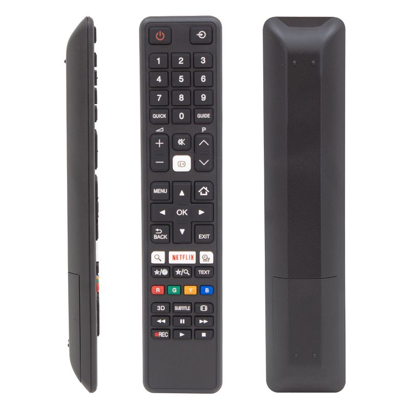  WEKO KL TOSHIBA CT-8053 NETFLIX TUŞLU SİYAH LCD/LED TV KUMANDA (CT-8053-H74856008053X)
