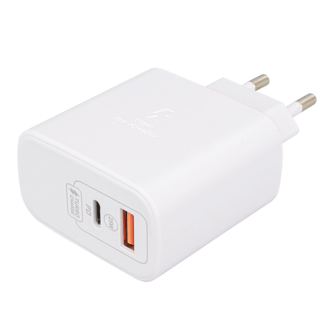  WEKO WK-21446 S11-UC 25 WATT 3.0 AMPER TYPE-C + USB ŞARJ BAŞLIK ADAPTÖRÜ