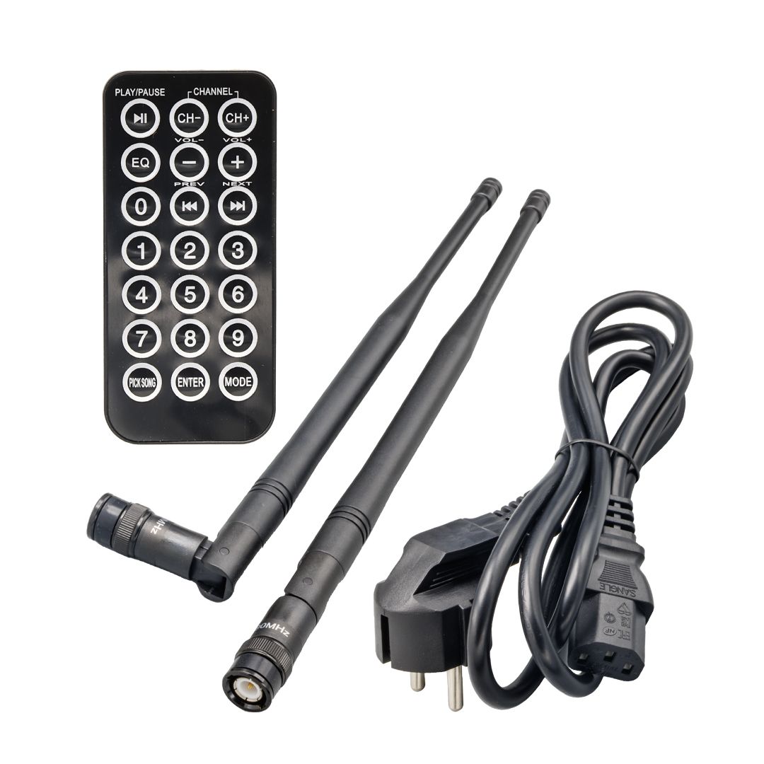  WESTA WAP-15505 400 WATT 15 2 YOLLU 2 EL TELSİZ MİKROFONLU BLUETOOTH ÖZELLİKLİ ŞARJLI AKTİF KABİN HOPARLÖR