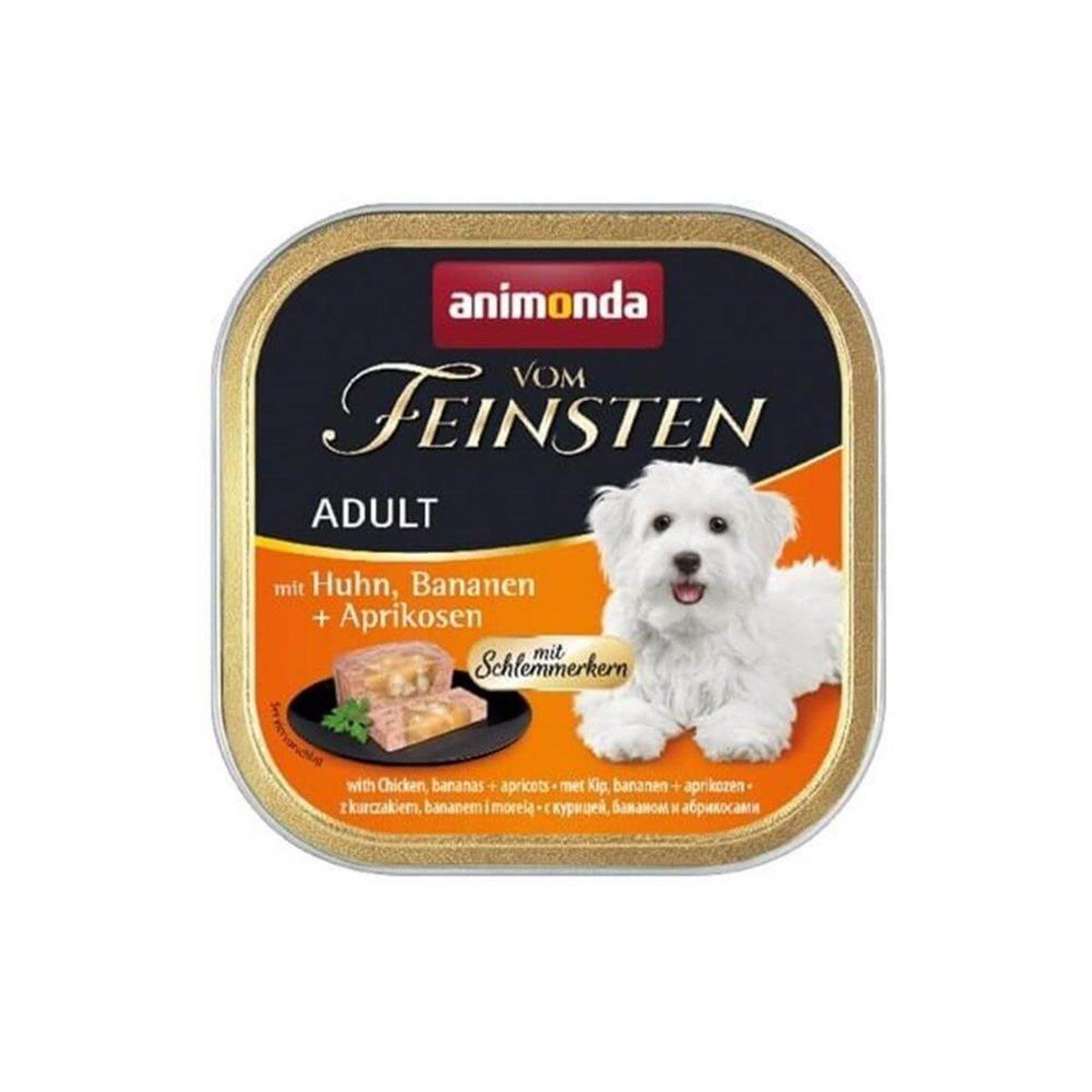 Animonda Tavuklu Muzlu Kayısılı Köpek Konservesi 150 gr 11 Adet