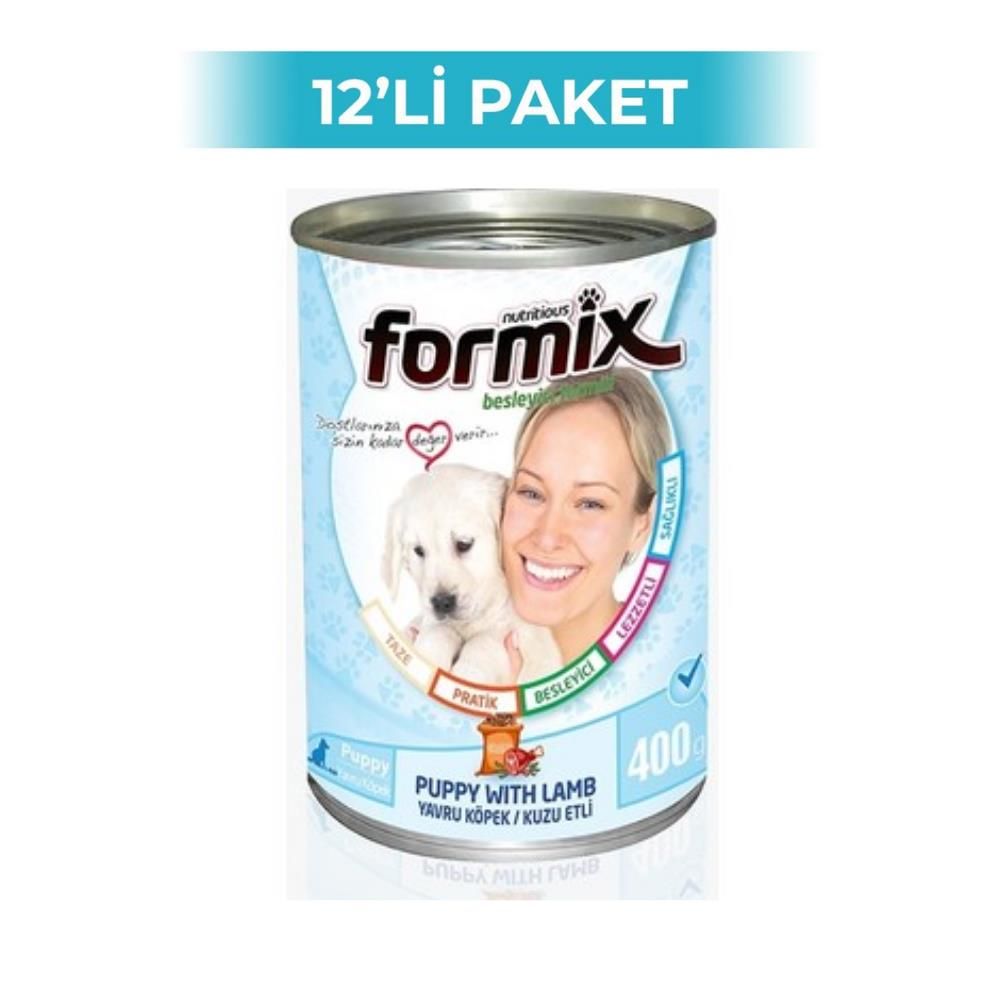 Formix Kümes Hayvanlı Yavru Köpek Konservesi 415 gr x 12 Adet