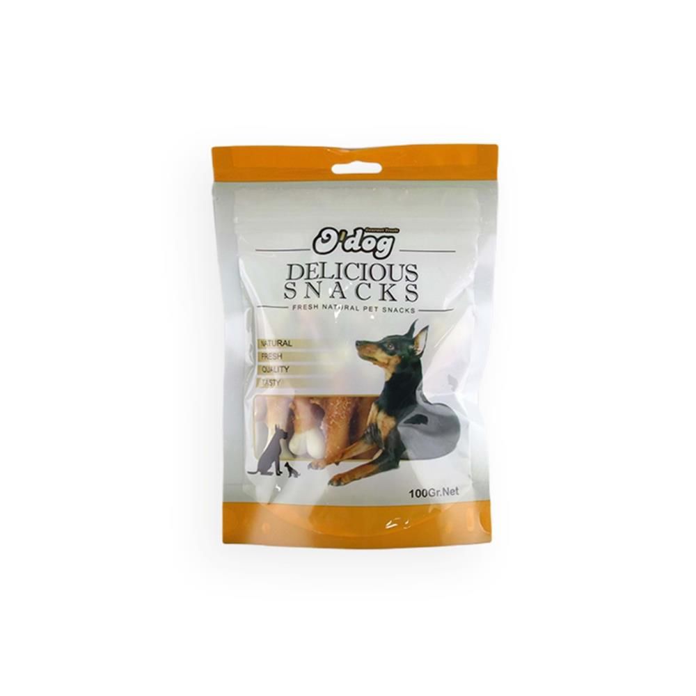 O'Dog Tavuklu Sargılı Kemik Köpek Ödülü 100 Gr