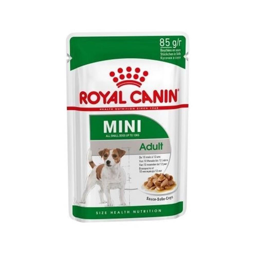 Royal Canin Mini Adult Yaş Mama Pouch 85 gr 12 Adet