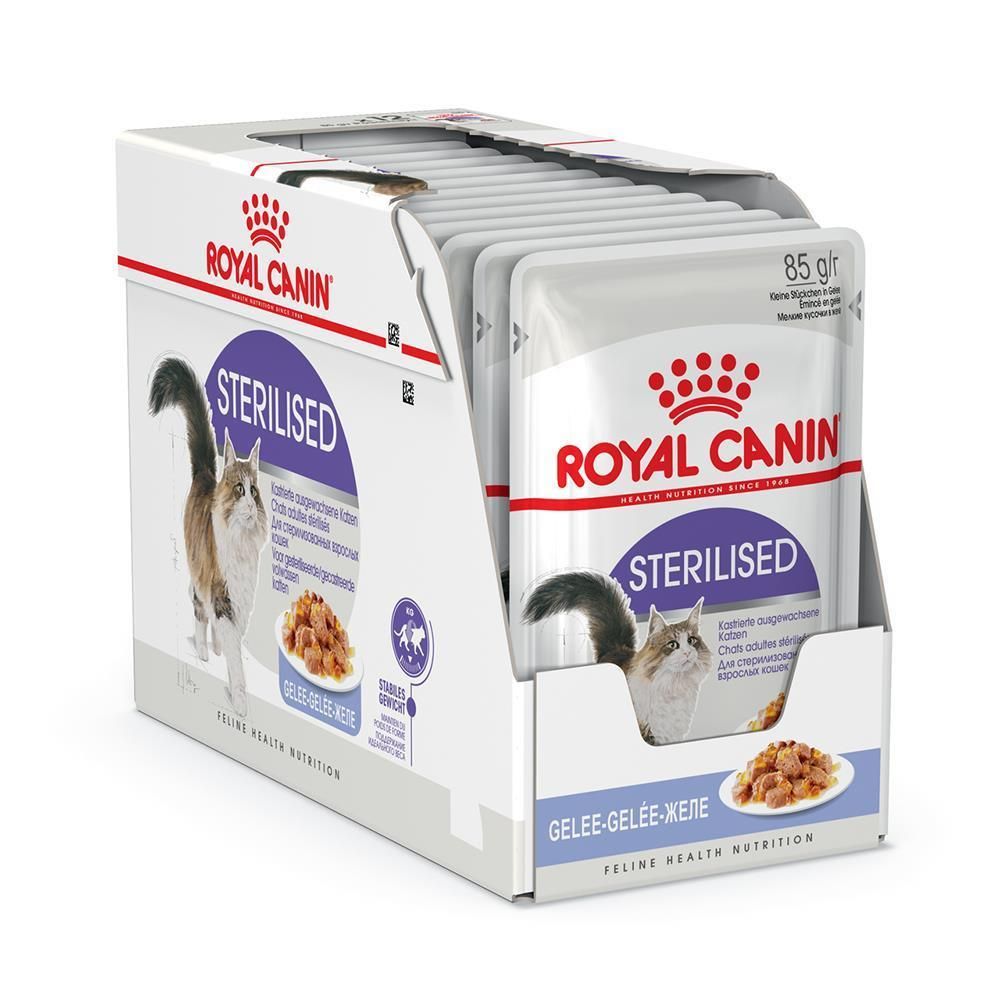 Royal Canin Sterilised Jelly Kısır Kedi Maması 85 gr 12 Adet