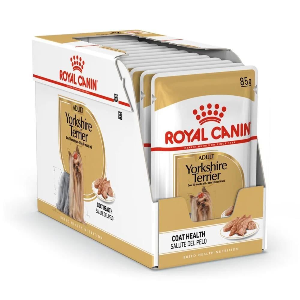 Royal Canin Yorkshire Terrier Adult Yetişkin Yaş Köpek Maması 85 gr 12 Adet