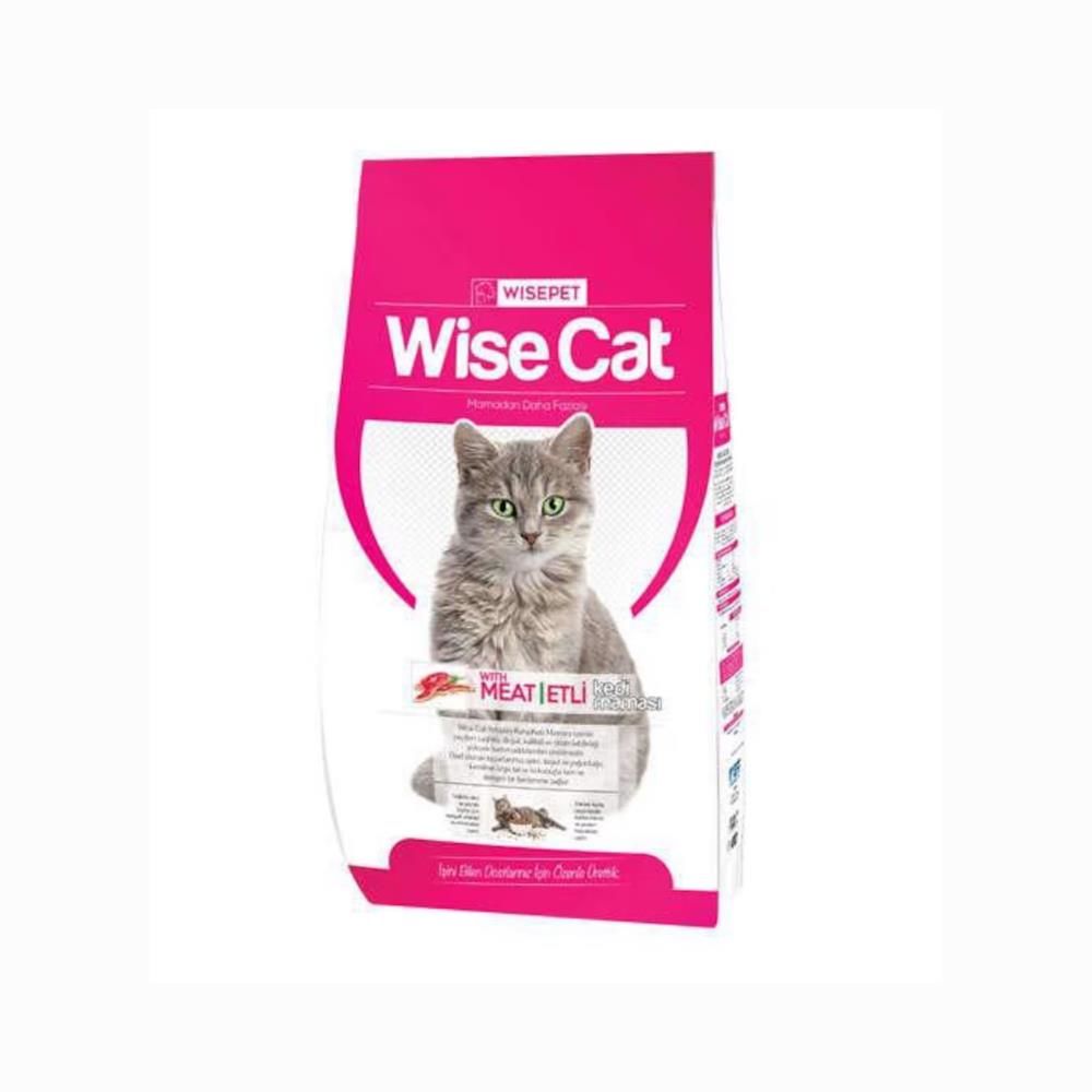 Wise Cat Meat Etli Yetişkin Kedi Maması 15 kg