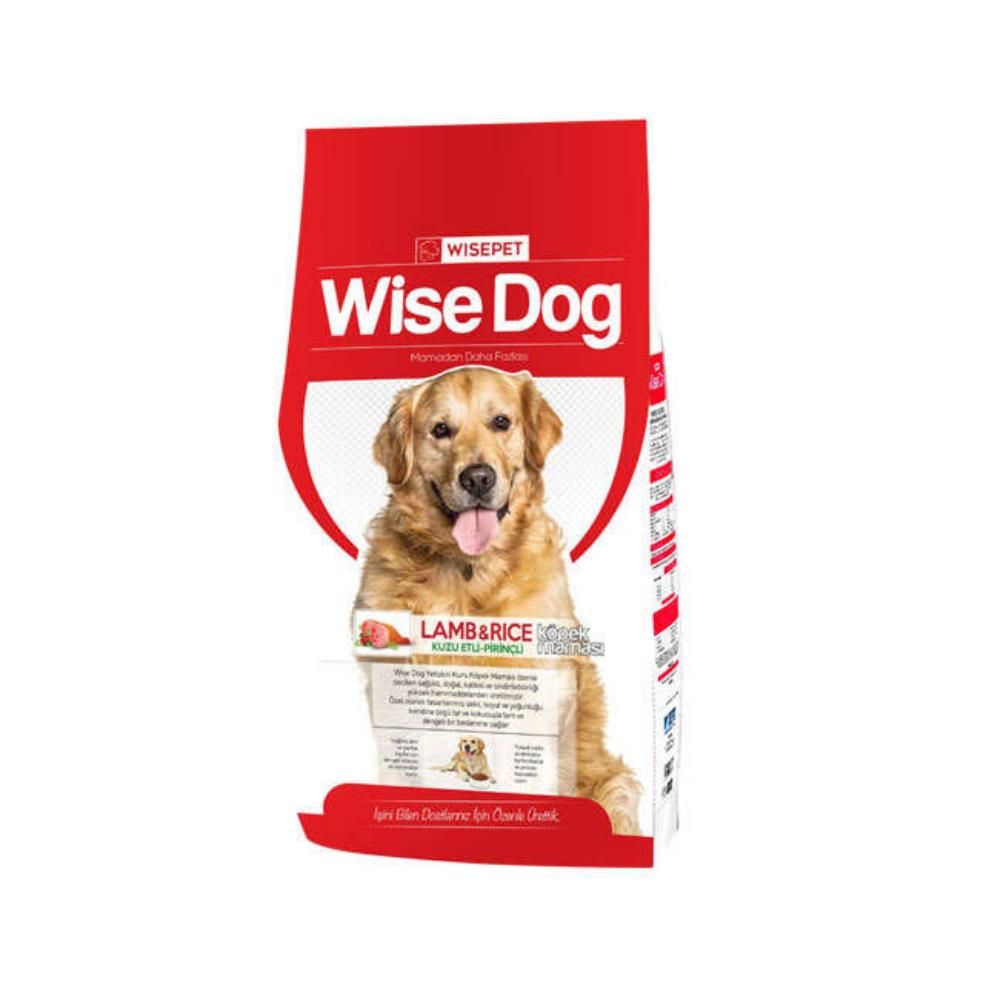Wise Dog Lamb Rice Kuzu Etli Yetişkin Köpek Maması 15 Kg