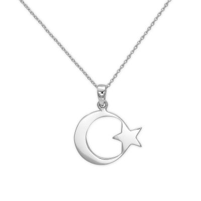  Ay Yıldız Altın Kolye