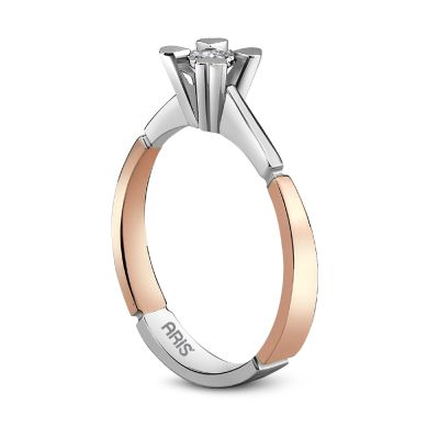  Pırlanta Tektaş Miracle Yüzük (0.25 Ct Görünüm)