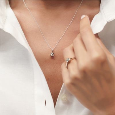   Pırlanta Tektaş Miracle Yüzük (0.25 Karat Görünüm)