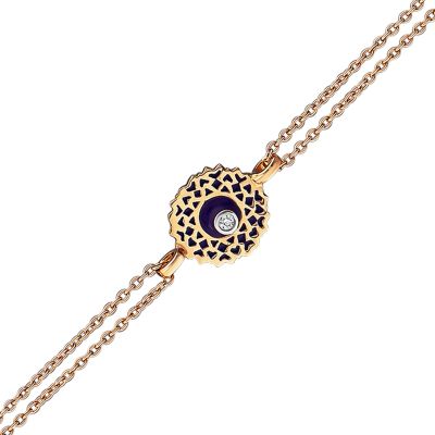  Pırlantalı Taç Çakrası (Sahashrara) Bileklik