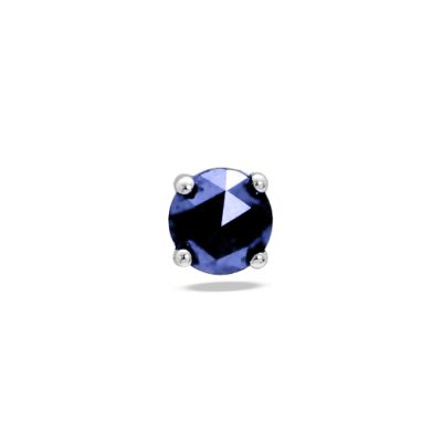 0.30 Karat Safir Altın Erkek Küpesi (Tek Adet Fiyatı)