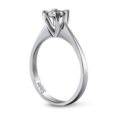 Pırlanta Tektaş Miracle Yüzük (0.45 Ct Görünümlü)