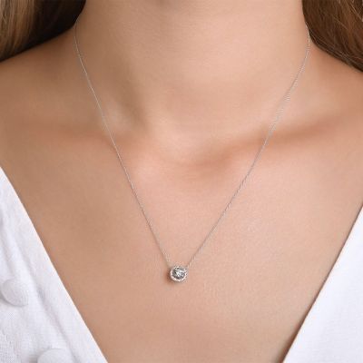  Pırlanta Tektaş Miracle Kolye