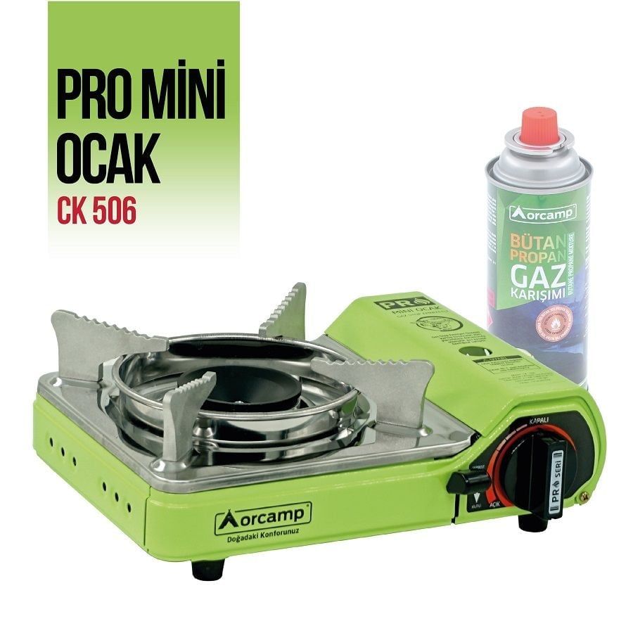  ORCAMP CK506 Mini Kamp Ocağı - Yeşil