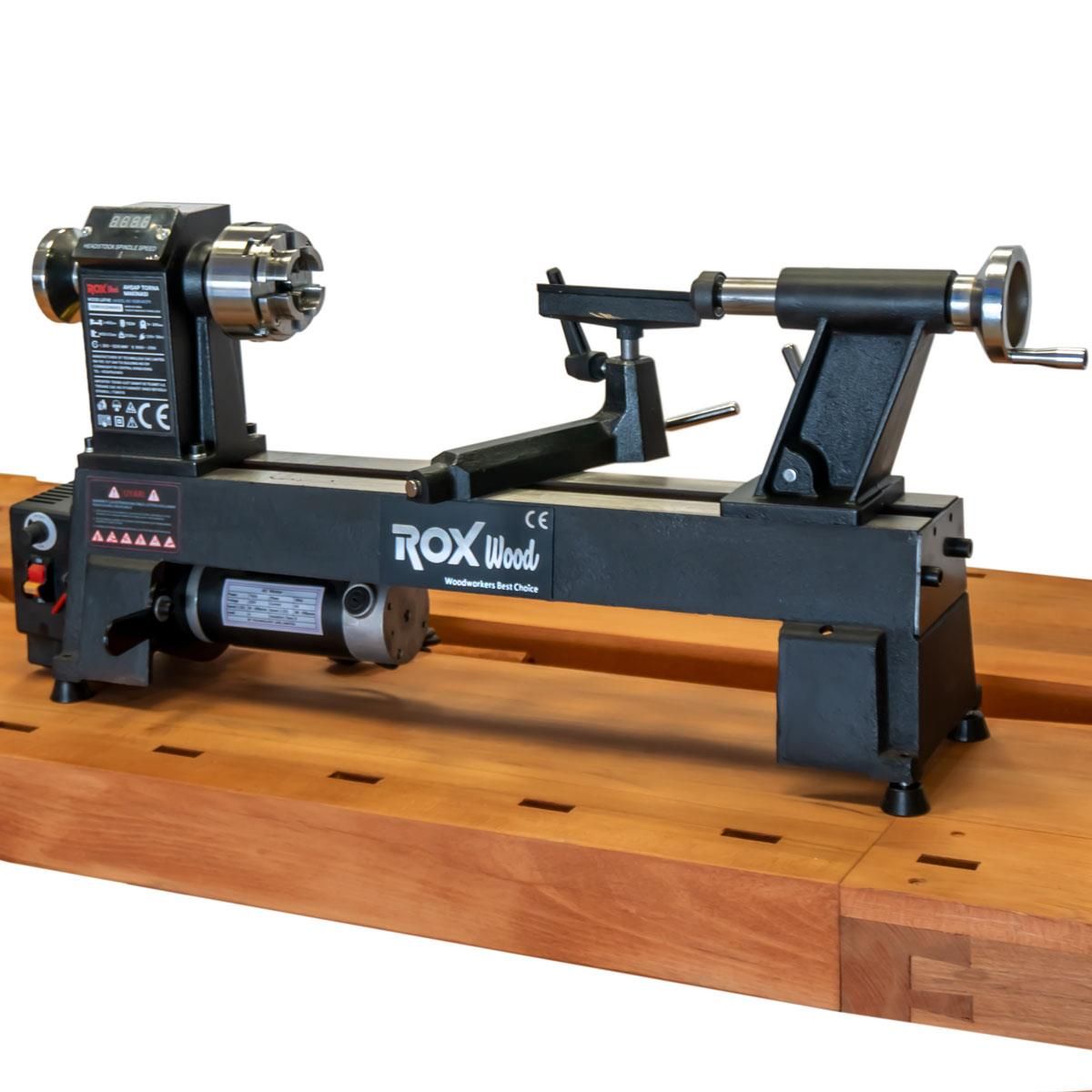 ROX Wood Devir Ayarlı Ahşap Torna Makinası 750 Watt