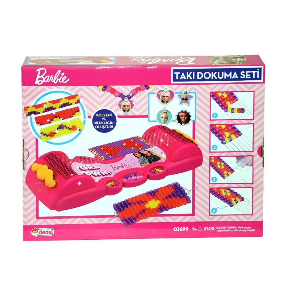  03699 Barbie Takı Dokuma Seti-Fen