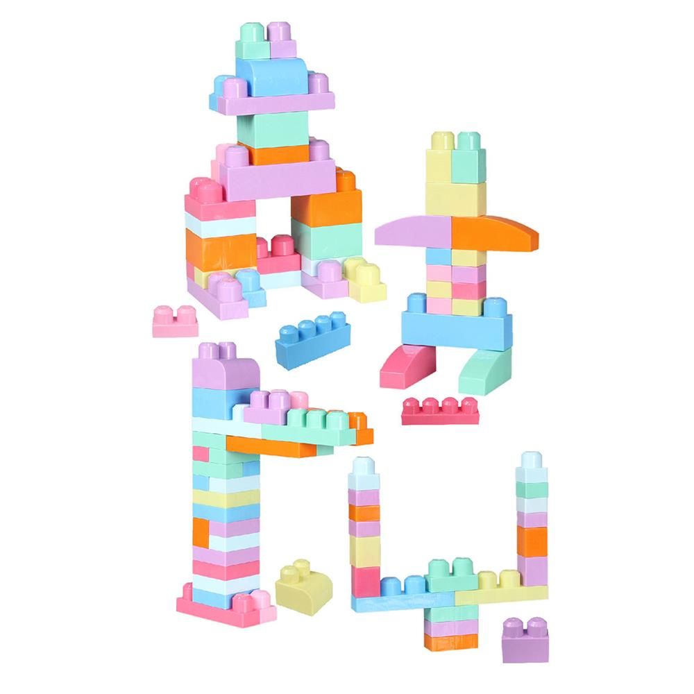  2922 Play Blox Pastel Blok Yapı Oyuncakları 83 Parça ,Kovalı ,1 Yaş ve Üzeri