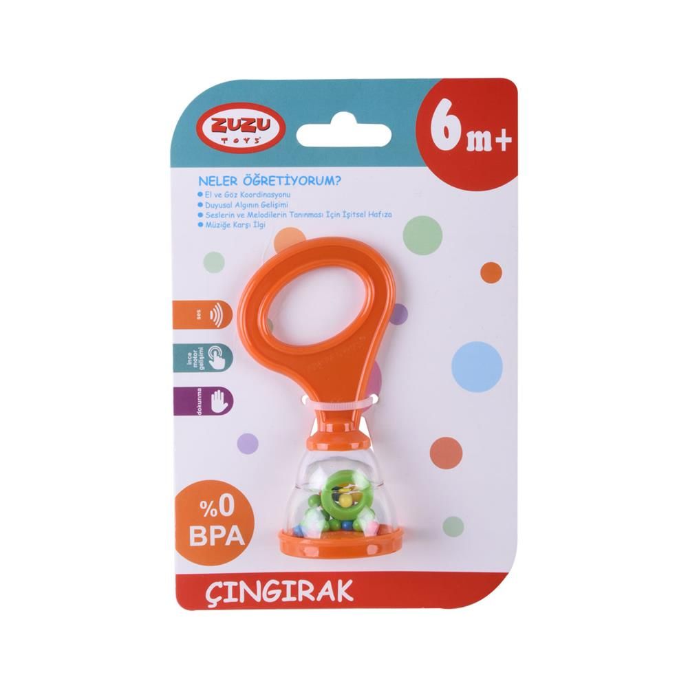 4033 Çıngır Kartelada Bebek Çıngırağı 1 adet
