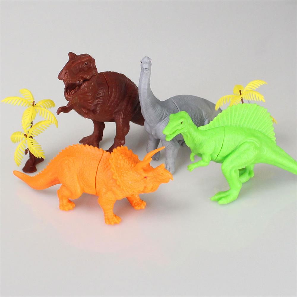 713 Toy Play 6 Parça Dinozor Figür Seti 14-18 cm