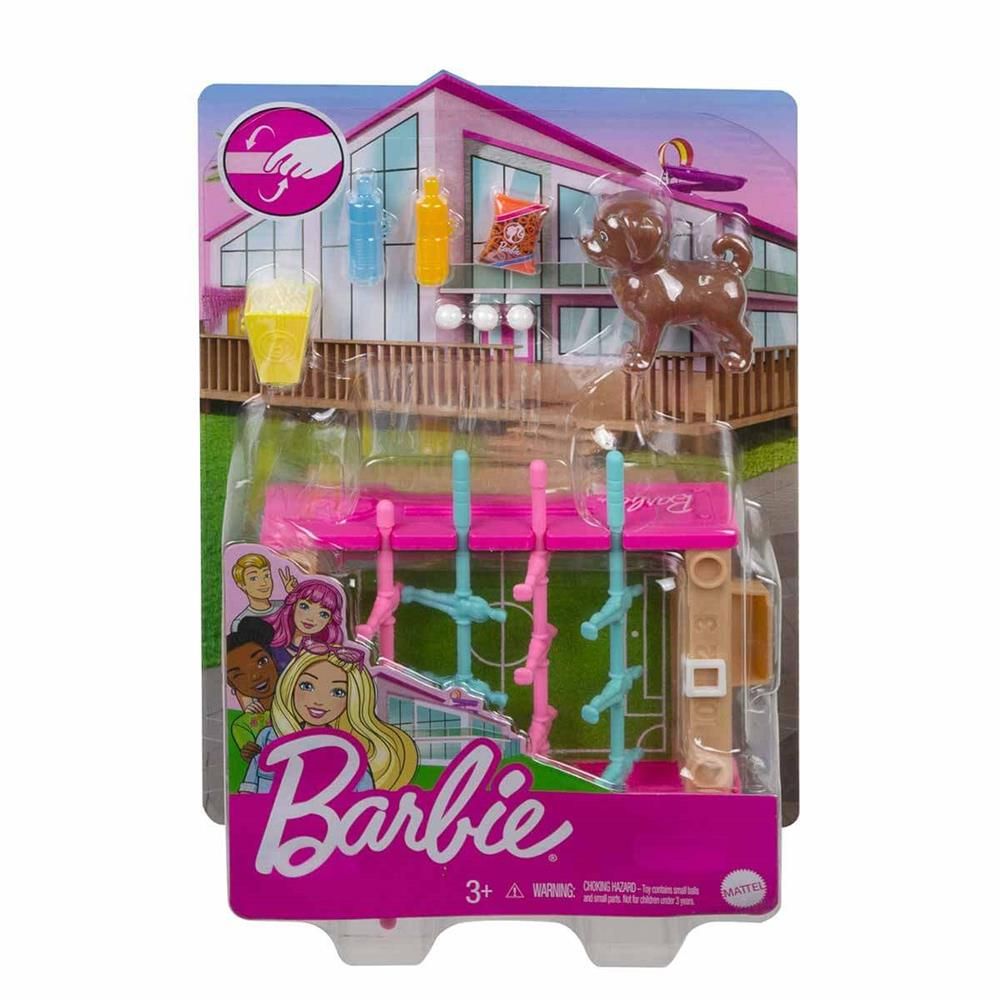 Barbie Ev Dekorasyon Setleri GRG75 - Oyun Gecesi