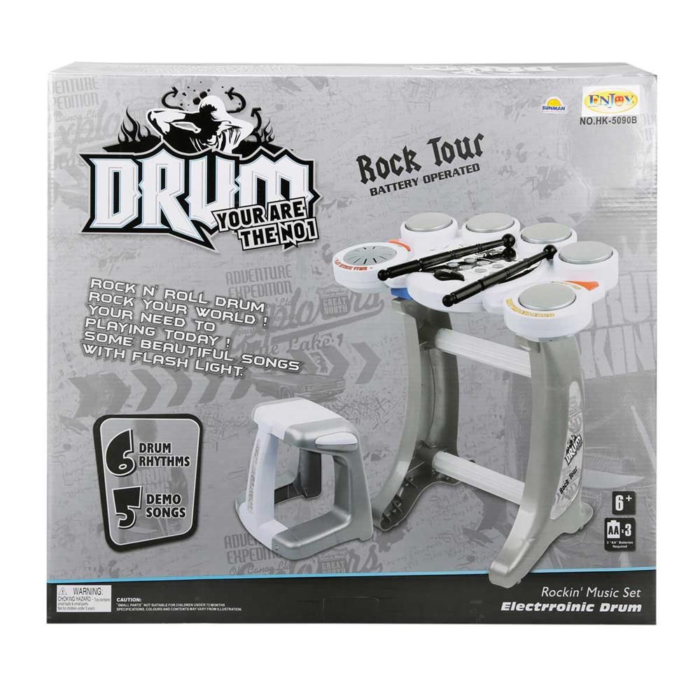  Drum Rock Elektronik Bateri Seti