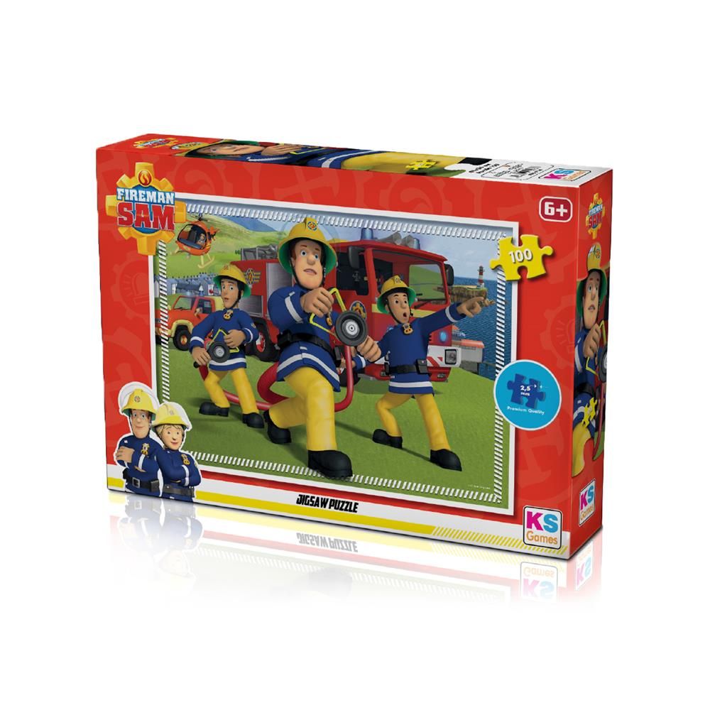  FRS 714 Fireman Sam 100 Parça Puzzle
