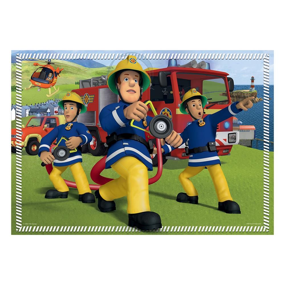  FRS 714 Fireman Sam 100 Parça Puzzle