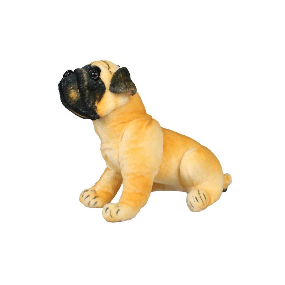  Havlayan Pug Köpek Peluş Oyuncak 25 cm