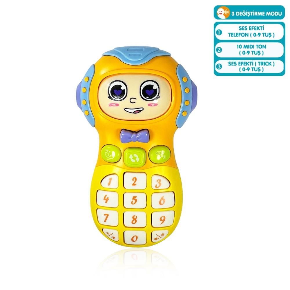 JLG-855-40A IŞIKLI VE MÜZİKLİ CEP TELEFONU -VRD