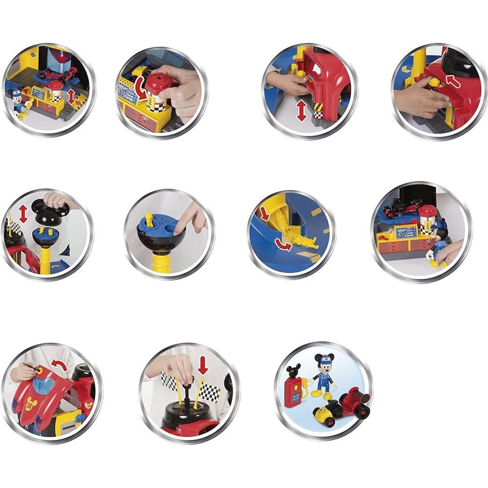 Mickey Roadster Racers Garaj Set