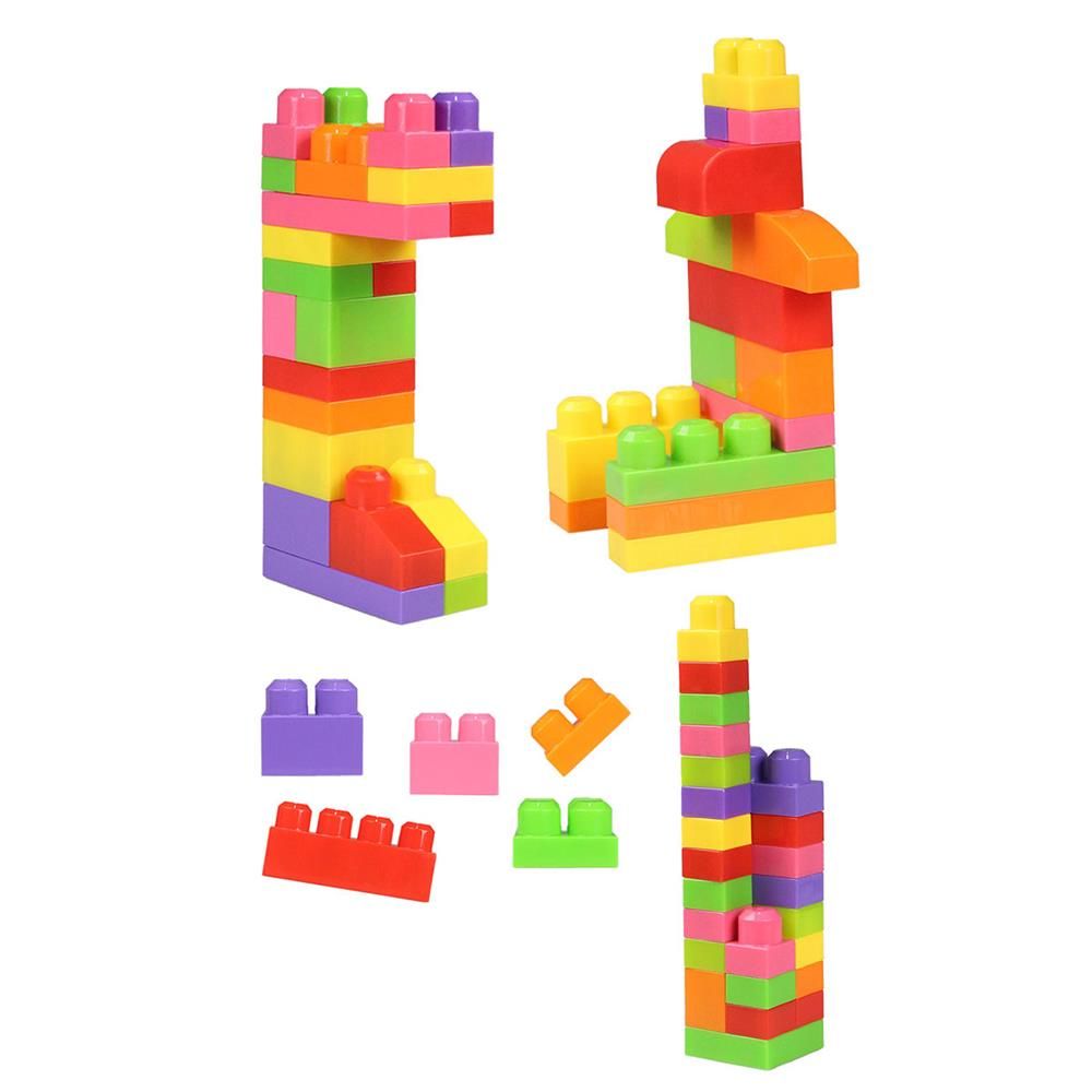  Play Blox Yapı Oyuncakları 133 Parça Çantalı Parlak Renkler Mega Blok Seti 2984