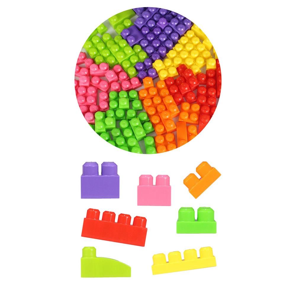  Play Blox Yapı Oyuncakları 56 Parça Çantalı Parlak Renkler Mega Blok Seti 2892
